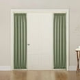 thumbnail image 3 of Sun Zero 53316  Barrow Front Door Sidelight Curtain Panel with Tie Back, 26" x 72", Sage Green, 3 of 3