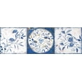 thumbnail image 2 of Isabelle Z 32x13 Black Ornate Wood Framed with Double Matting Museum Art Print Titled - Indgio Ceramics I, 2 of 4