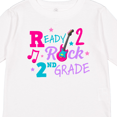 thumbnail image 4 of Inktastic Back To School Ready 2 Rock 2nd Grade Girls Long Sleeve Toddler T-Shirt, 4 of 5
