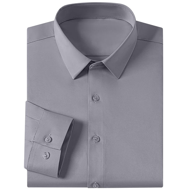 UAMVSH Dress Shirts for Men Casual Long Sleeve Button down Collar