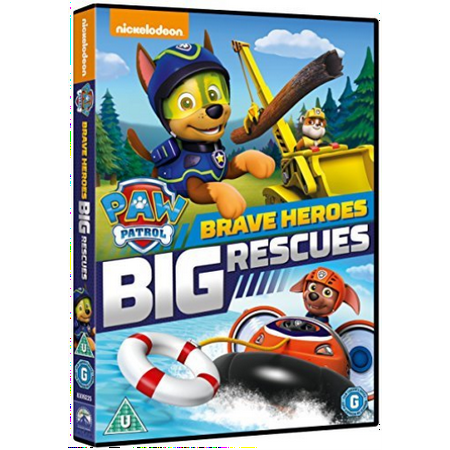 Paw Patrol: Brave Heroes, Big Rescues (Uk Import) Dvd New