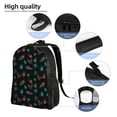 thumbnail image 5 of Fotbe Colorful Insect Travel Laptop Backpack, Business Slim Sturdy Laptops Backpack, Water Resistant College School Computer Bag Gift for Men & Women Fits 15.6 Inch Notebook, 5 of 8
