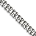 thumbnail image 5 of Stainless Steel Mens Link Bracelet Jewelry 8.5", 5 of 5