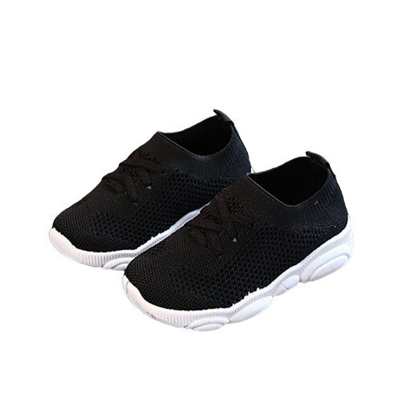 Toddler Girl Boy Walking Shoes Breathable Tennis Sneakers Youth Sock - Stretch Knit - Shoes for Boys and Girls Spring Fall