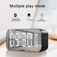 thumbnail image 5 of XGFHYJEH Alarm Clock, Digital clocks, Atomic Clocks, Alarm Clock with Usb Charge Port, Small Bedside Tabletop Clock with Large LED Display & Wireless Bluetooth Speaker, 5 of 6