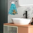 thumbnail image 5 of Yiaed Starfish And Seashell On The Beach 1 Print Coral Velvet Wipes Absorbent Wipes Cleaning Cloths Household Table and Dish Wiping Cloths, 5 of 7