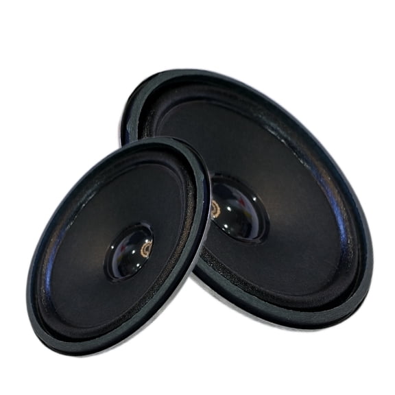 ROZYARD 3inch Round Speaker 5W 2 Ohms Horn High Sensitivity Cloth Edged and Internal Double Magnet System