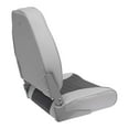 thumbnail image 2 of Wise Gray/Charcoal Folding High Back Boat Seat, 2 of 4