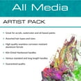 thumbnail image 2 of Royal & Langnickel Assorted Shapes All Media Taklon Art Brushes 50 Pieces, 2 of 7