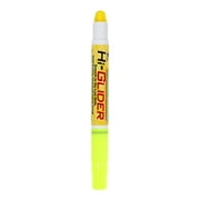 Yasutomo Hi-Glider Gel Stick Highlighters yellow [Pack of 15] 98427-PK15