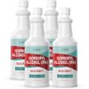 Jermee Isopropyl Alcohol (IPA) 99.9% Purity - USP/Medical Grade - Concentrated Rubbing Alcohol, Made in The USA - 32 oz 4 Bottles
