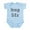 Sky Blue, variant on CafePress - Hug Life Infant Bodysuit - Baby Light Bodysuit, Size Newborn - 24 Months