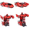 thumbnail image 2 of Remote Control Car RC Transformer Robot Car 360 ° Rotation Braking Rechargeable Kids Toy Car A Key Deformation Sports Car Model Car Toy Gift, 2 of 7