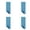 Blue, variant on 4PC Soft Bath Towels Highly Absorbent and Quick Dry Bath Towels, Multipurpose Towels for Bathroom Spa Gym and Home Use, Soft Towels,12x39 Inch