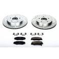 thumbnail image 3 of PowerStop Rear Z23 Evolution Sport Carbon-Fiber Ceramic Brake Pad and Drilled & Slotted Rotor Kit Fits: CADILLAC CHEVROLET Select Models K1563, 3 of 10