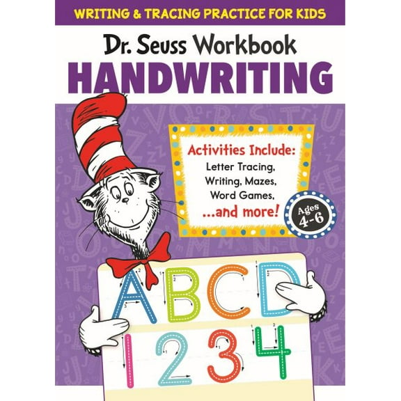 Dr. Seuss Workbooks: Dr. Seuss Handwriting Workbook : Tracing and Handwriting Practice for Kids Ages 4-6 (Paperback)