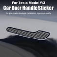 thumbnail image 3 of Autocollants Décoratifs de Poignée de Porte en Fibre de Carbone Modèle 3Y, 3 of 8
