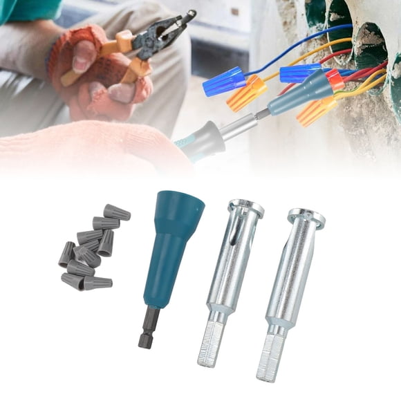 Pelacables y Twister ANGGREK Juego Portátil de 3 Piezas Herramienta para Pelar Cables Duradera Alta Eficiencia