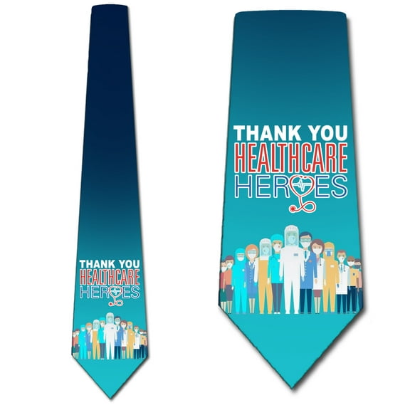 Healthcare Ties Mens Doctor Necktie Medical Tie by Three Rooker