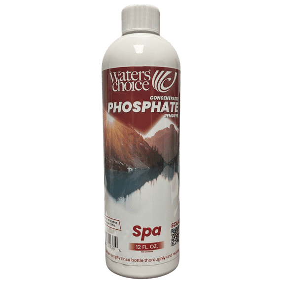 Waters Choice Concentrated Spa Phosphate Remover, 500 Gallon, Liquid Clarifier