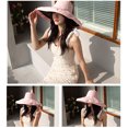 thumbnail image 4 of Floppy Hat Wide Brim - Solid Color Sun Protection Fisherman Cap Summer Beach Hat, 4 of 7