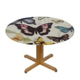 thumbnail image 3 of WYYP Tablecloth, Watercolor Table Cloth Free Fabric Washable Table Cover for Christmas, Thanksgiving, Event White, 3 of 7