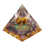 Qnmwood Orgone Pyramid for Positive Energy and Luck