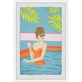 thumbnail image 2 of MARMONT HILL Poolside Drinks' Framed Painting Print - Multi-Color 24 x 36, 2 of 4