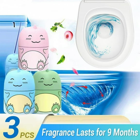 {3PCS}Toilet Bowl Cleaner Bottle ， Home Cleaning Products Household