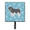 thumbnail image 1 of Winter Snowflake Polish Lowland Sheepdog Dog Leash or Key Holder, 1 of 1