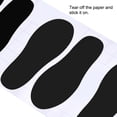 thumbnail image 5 of Uxcell 9.8x3.8" Footprints Floor Stickers Footprint Wall Stair Decal Sticker, Black 4 Pairs, 5 of 6