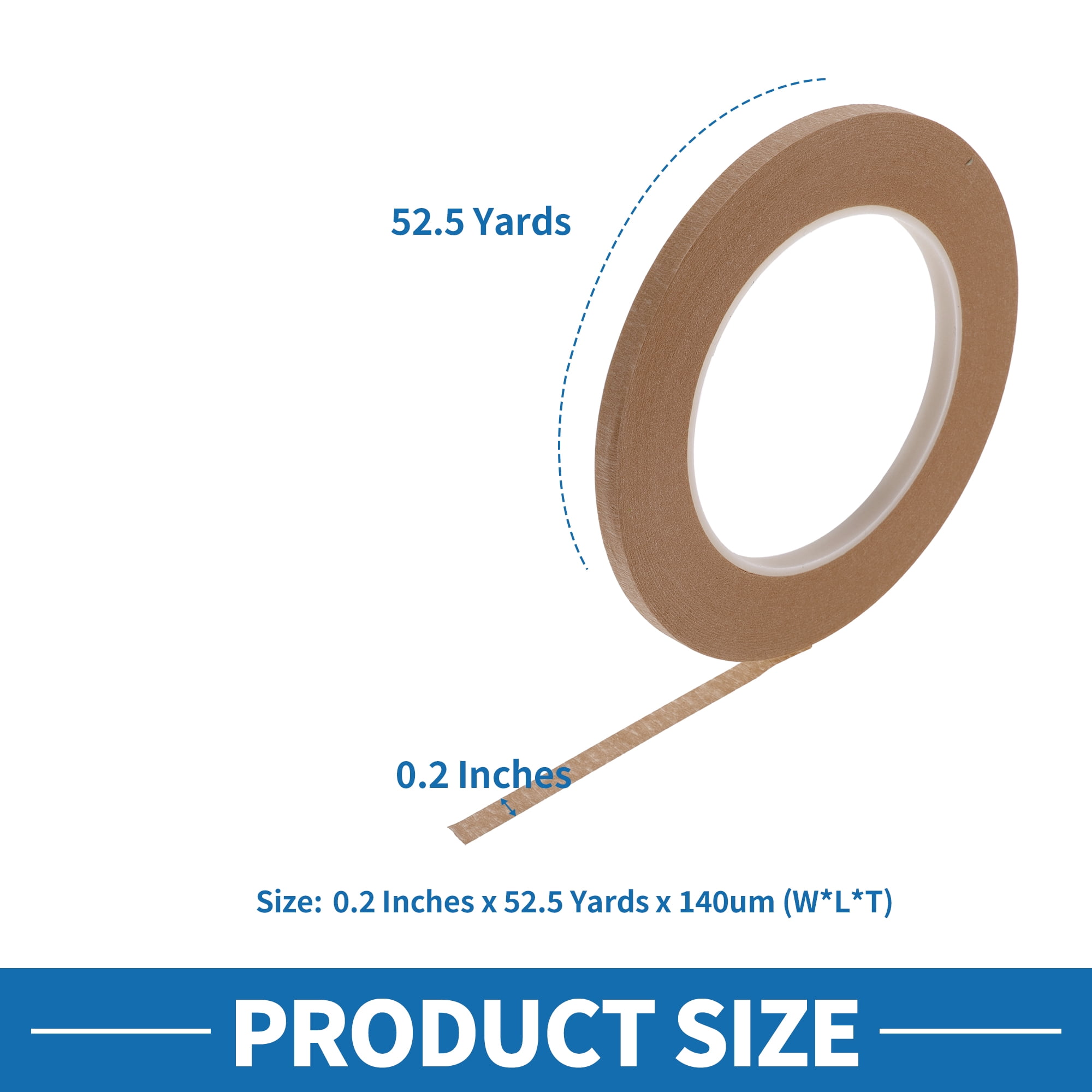 Unique Bargains Painters Tape Easy Removal for Various Surfaces Brown