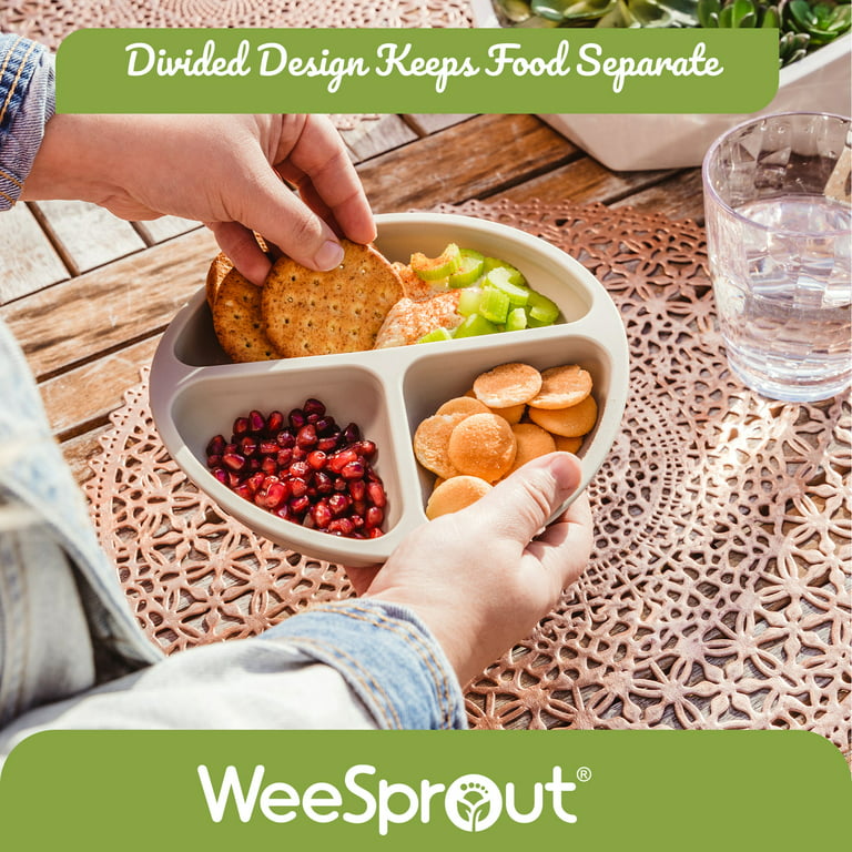 WeeSprout Suction Bowls with Lids, Babies & Kids, Nursing & Feeding,  Weaning & Toddler Feeding on Carousell