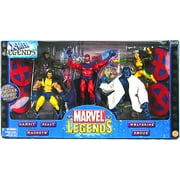 Marvel Legends Gambit, Beast, Magneto, Wolverine & Rogue Action Figure 5-Pack