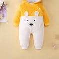 thumbnail image 4 of Odeerbi Baby Girls Boys Clothes Baby Rompers Toddler Color Plush Cute Cartoon Winter Thick Keep Warm Jumpsuit Romper, 4 of 5