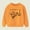 Orange, variant on NAISIBABY Girls Sweatshirts, Long Sleeve Crew Neck Cute Prints Casual Pullover Tops Khaki 4T