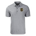 thumbnail image 2 of Men's-Cutter & Buck  Heather Black LAFC Big & Tall Forge Eco Heather Stripe Stretch Recycled Polo, 2 of 3