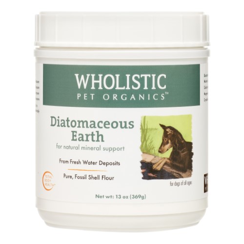 Wholistic Pet Organics Diatomaceous Earth Dog Supplement, 13 Oz