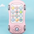 thumbnail image 1 of Baby Puzzle Early Education Story Machine Cartoon Car Phone Music Projection Children's Toy Mobile Phone, 1 of 4