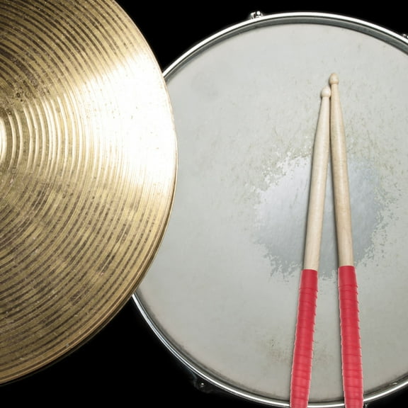 FESTFENDS Professional Drumstick Grip 4Pcs Pu Material Anti Skid Covers for Drum Players Practice