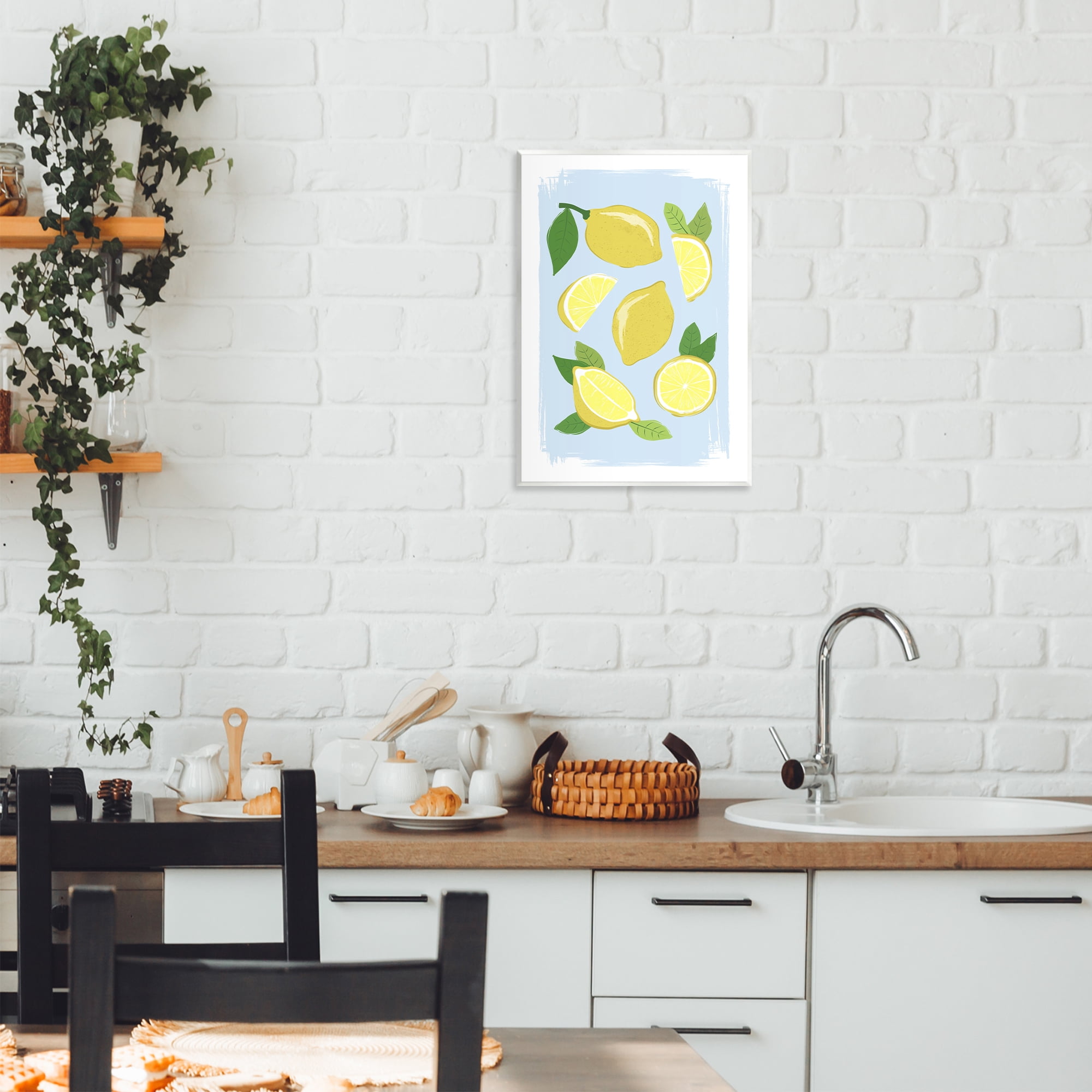 Stupell Industries Pastel Summer Lemons Wall Plaque Art, design by Martina Pavlova