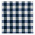 thumbnail image 2 of Achim Buffalo Check Polyester/Cotton Dinner Table Napkins - Navy - Set of Four, 2 of 4