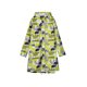 thumbnail image 1 of Inteprter Chubasquero largo con estilo Unisex para mujer, chaqueta fina impermeable para la lluvia con capucha, ropa impermeable para senderismo, Paraguas de lluvia nubes amarillas XXL, 1 of 6