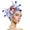 F, variant on Baberdicy Women's Small Fascinator - Feather Netting Pillbox - Tea Party Formal Hat - Elegant Hair Accessory - Summer Wedding Red,One Size