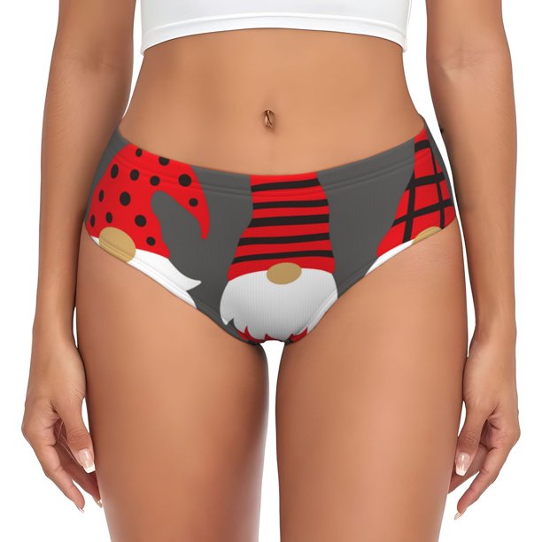 Fotbe Chillin with My Gonme Calzones Estampados para Mujer – Ropa Interior de Algodón, Cómoda, Suave y Elástica-X-Large