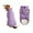 Purple, variant on Dog Winter Coat Jacket Waterproof Windproof Warm Vest, Golden Hair Bear Winter Clothing, Double Fleece Lining, Suitable for Small, Medium and Large Dogs 09-Red XS