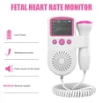 thumbnail image 5 of Doppler fetal Monitores para bebés Monitor fetal Doppler de sonda sensible para la familia recién nacida (A), 5 of 5