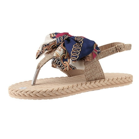 

Larisalt Flip Flops For Women Women Shower Rubber Thong Sandals Comfortable Summer Beach Slip On Shoes Beige