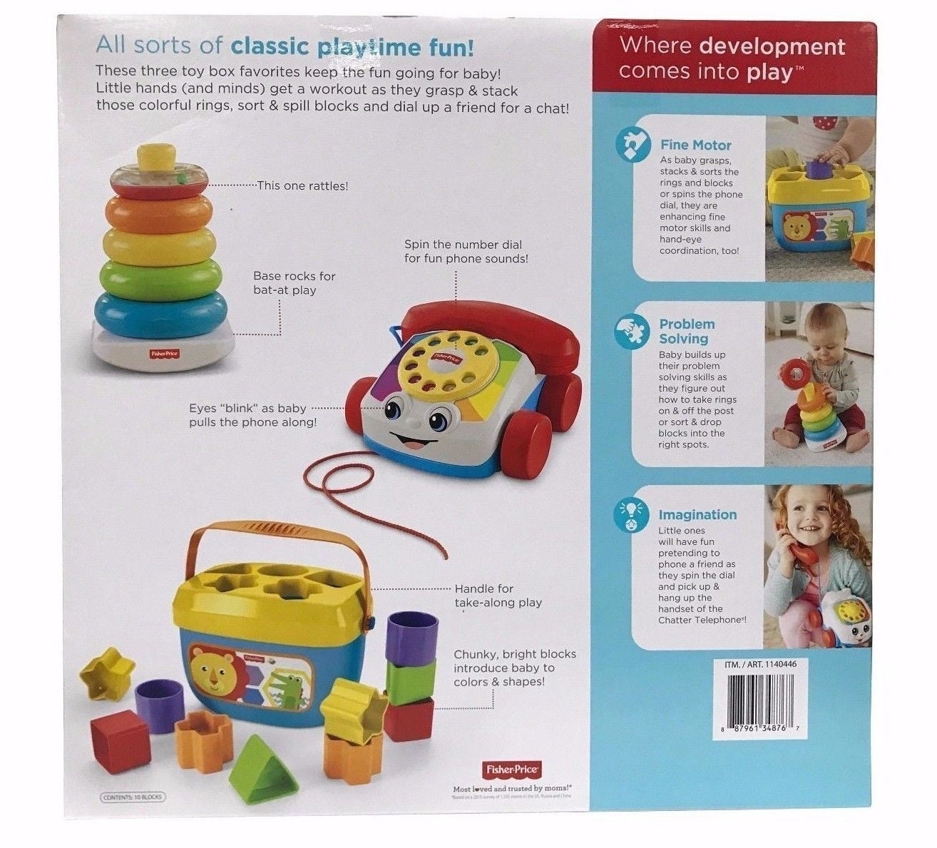 fisher price playtime classics gift set