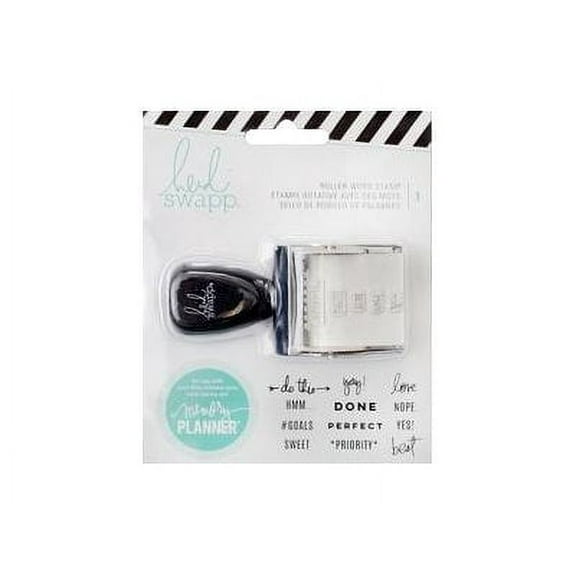 Heidi Swapp memory Planner - Roller stamp - custom text - 1 in x 3.25 in